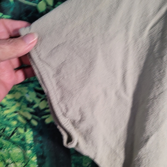 (3403-5) No Name Tag, Women's Green Dress , Slip on, Size XXL, - Picture 3 of 12